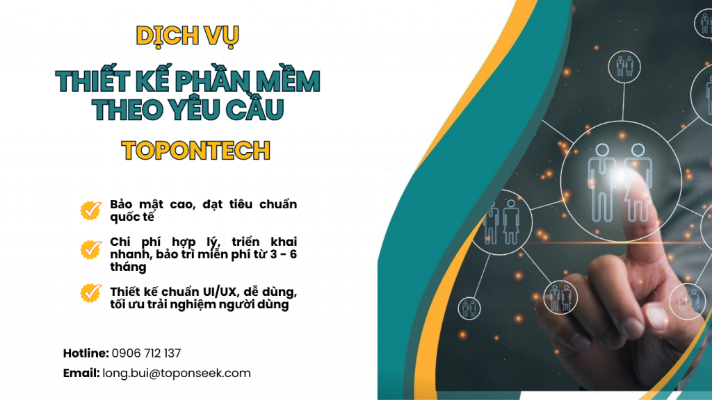 TOT cung cấp dịch vụ nhận viết phần mềm theo yêu cầu giá rẻ