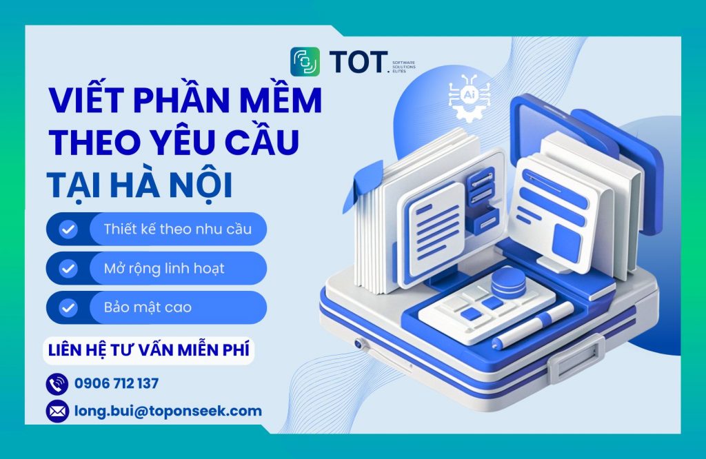 viết phần mềm theo yêu cầu tại hà nội
