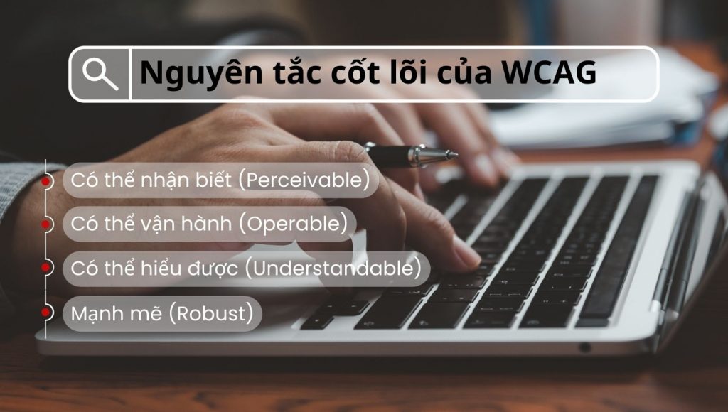 Nguyên tắc cốt lõi WCAG
