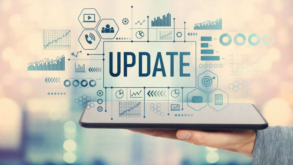 bảo mật website bằng cách cập nhật phần mềm mới nhất