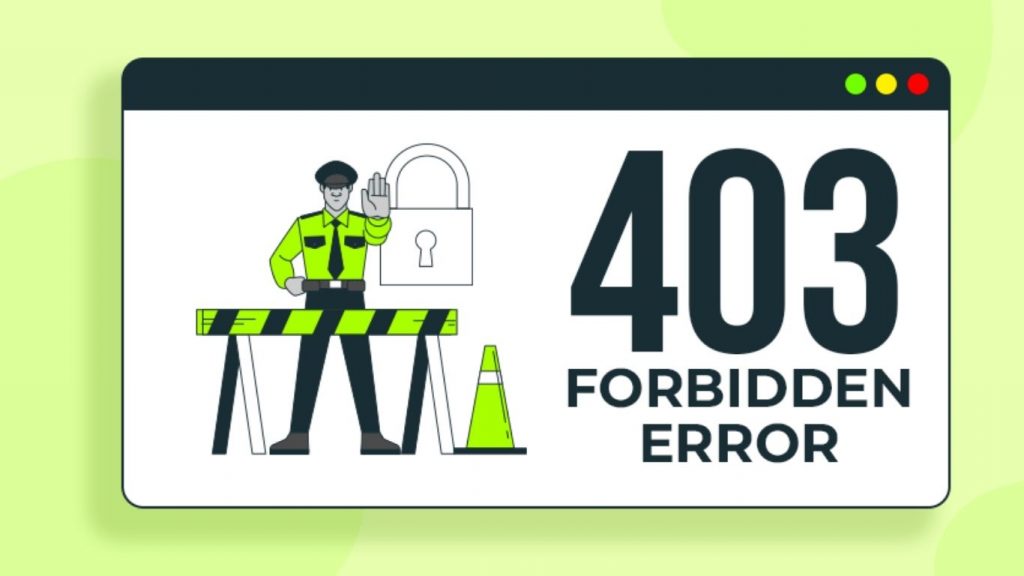 Nguyên nhân gây ra lỗi 403 Forbidden