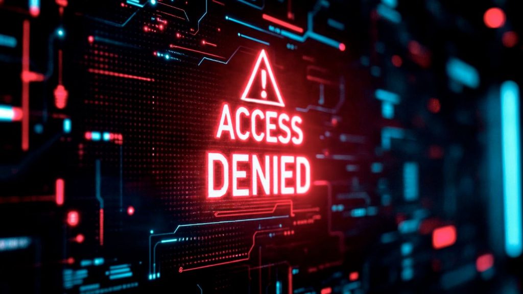 Lỗi server Connection Refused by Host