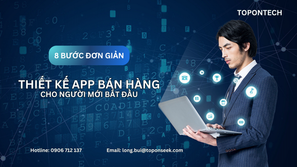 Thiết kế app bán hàng trên điện thoại với 8 bước đơn giản