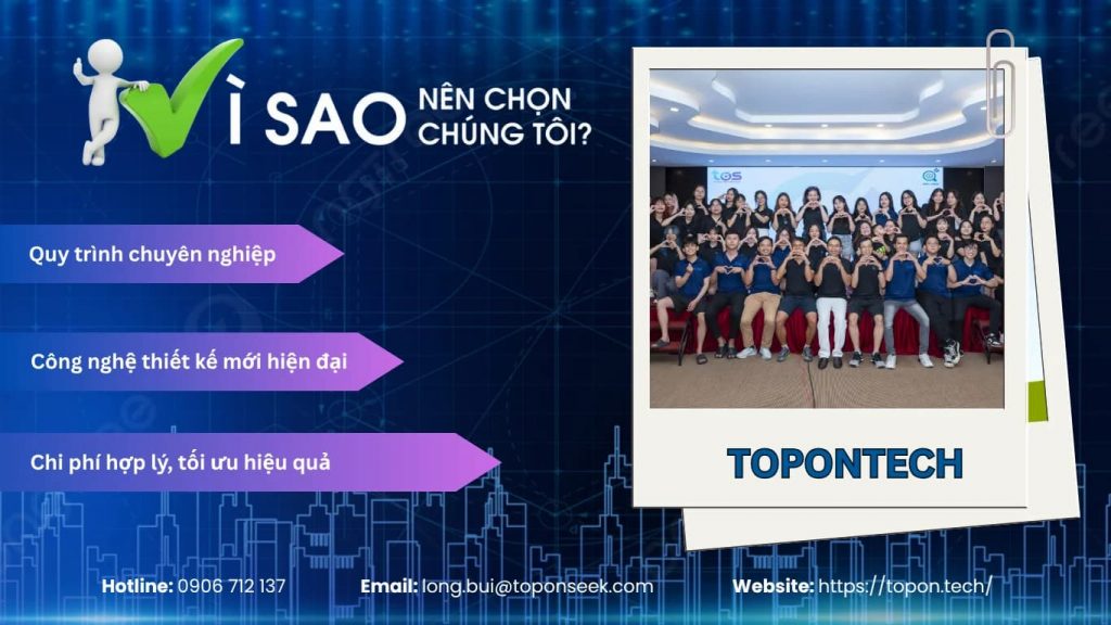chọn TopOnTech cho dự án thiết kế website chuẩn WCAG 2.2