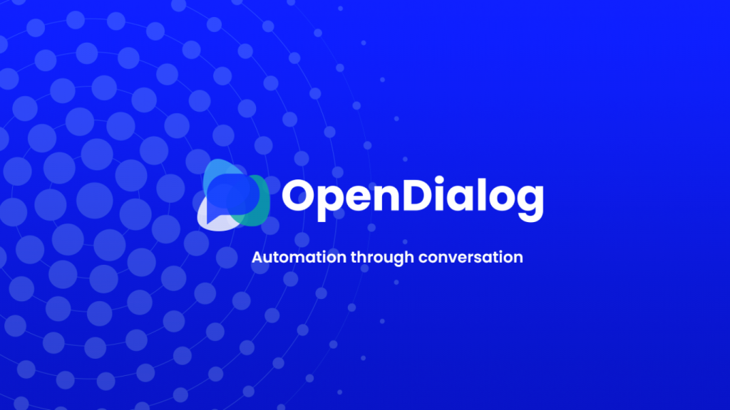 OpenDialog là công cụ thiết kế chatbot không cần mã