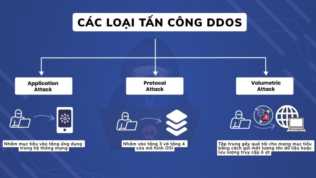 3 nhóm tấn công DDoS