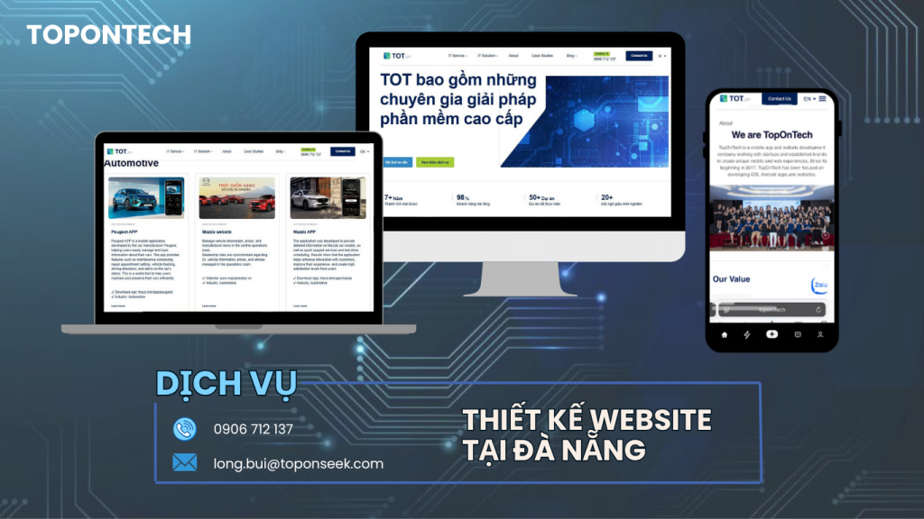 Agency thiết kế web chuyên nghiệp, uy tín ở Đà Nẵng