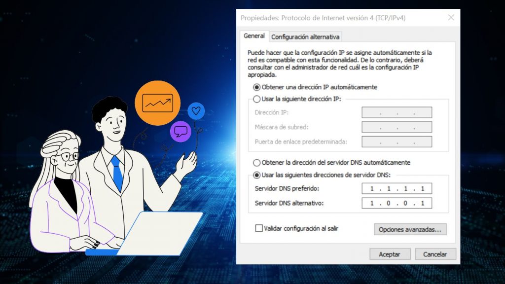 Vai trò của DNS 1.1.1.1