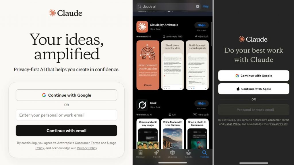 Hướng dẫn đăng ký tài khoản claude ai miễn phí 