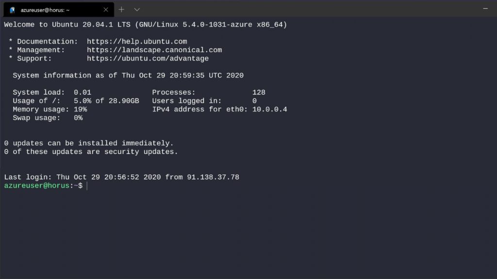Kiểm tra khi tạo SSH Key