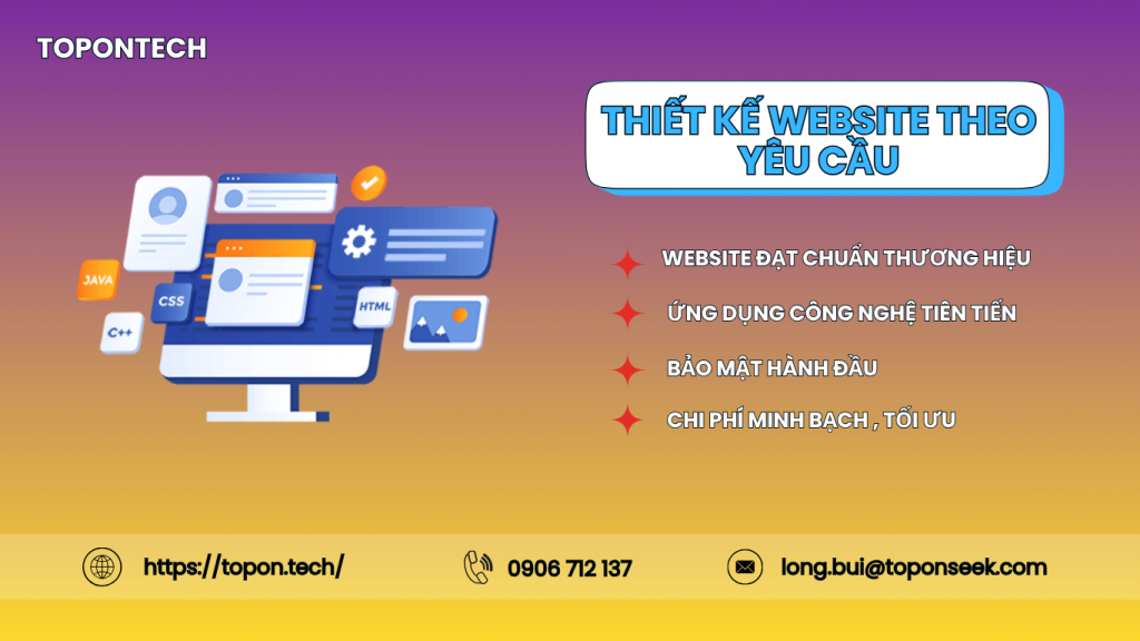 Công ty thiết kế web uy tín tại TPHCM