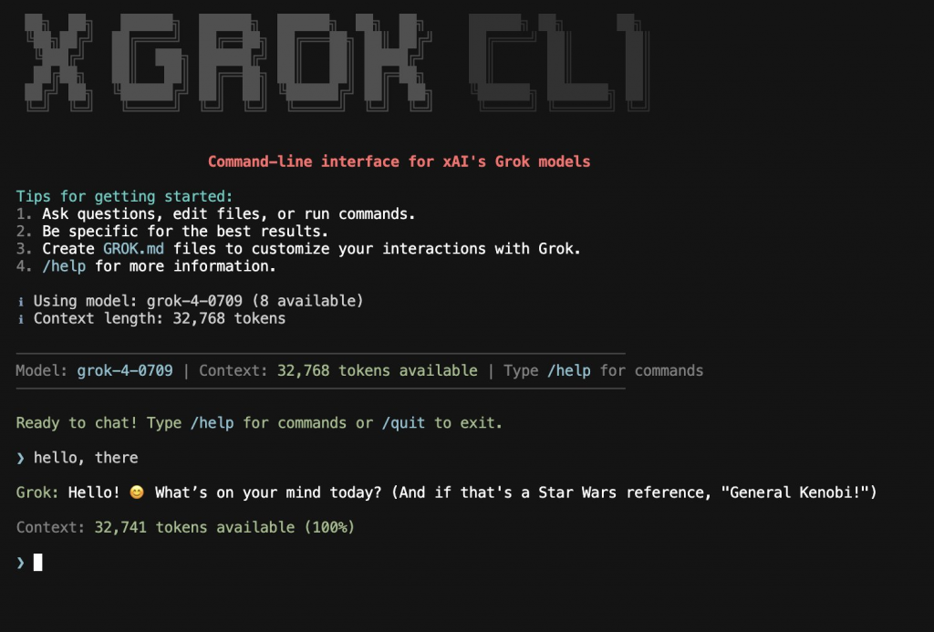 Grok CLI