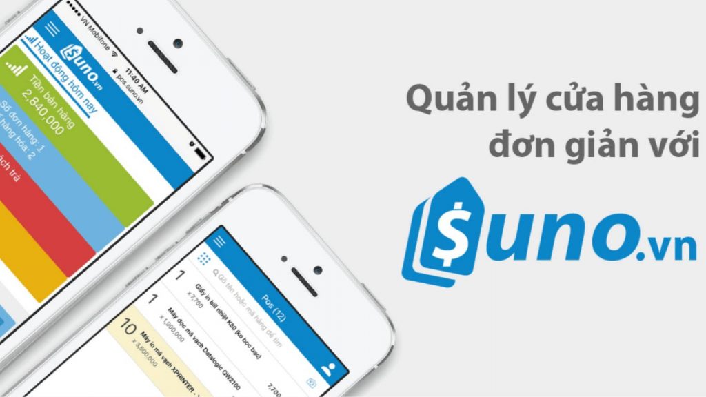 App quản lý kinh doanh Suno