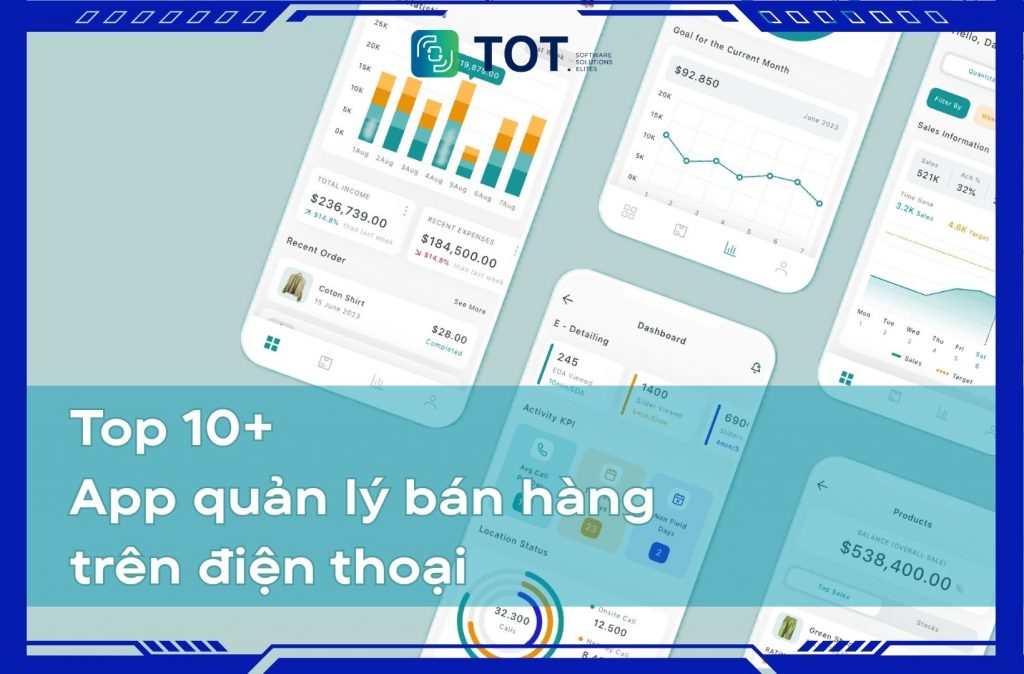 App quản lý bán hàng trên điện thoại