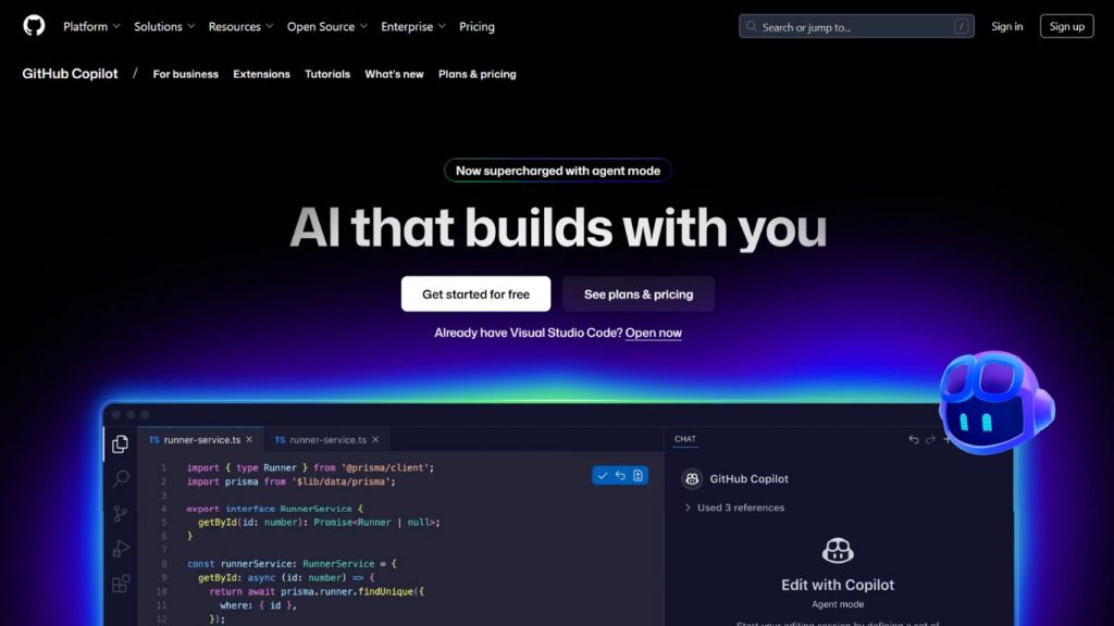 GitHub Copilot là trợ lý lập trình AI