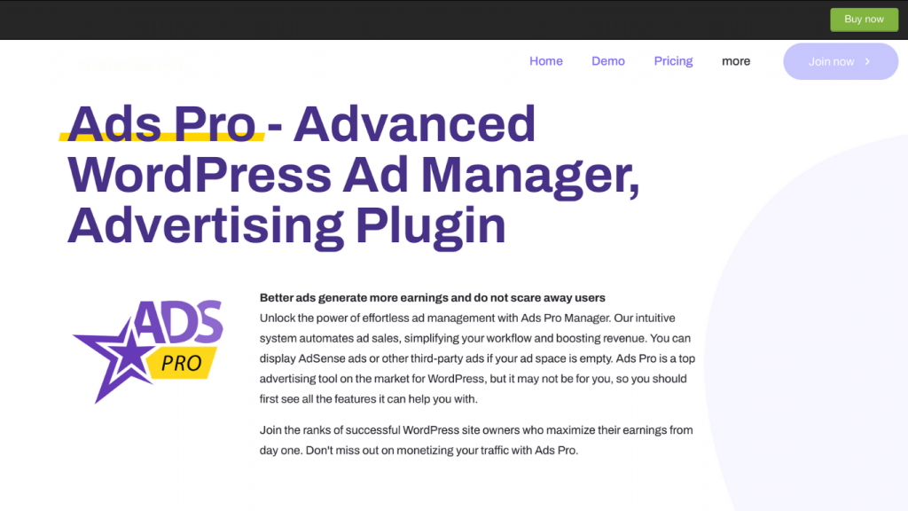 plugin Ads Pro Plugin