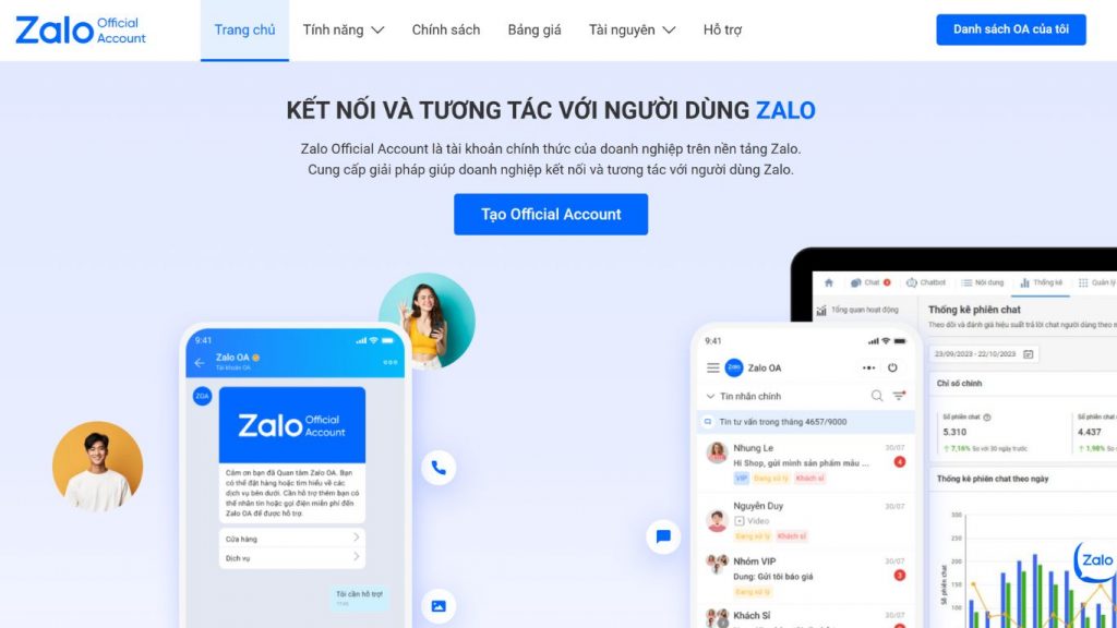 Zalo OA Chatbot