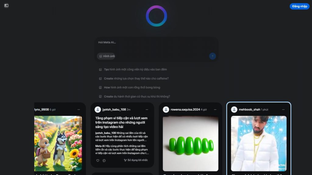 Meta AI là chatbot thông minh do Facebook phát triển