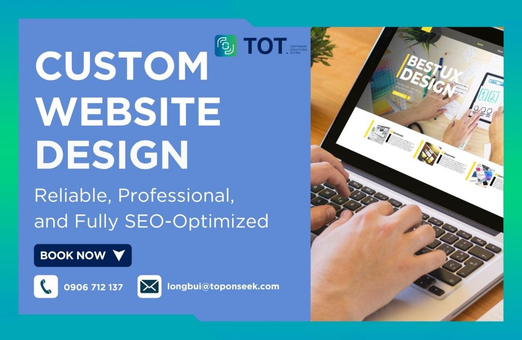 custom website design