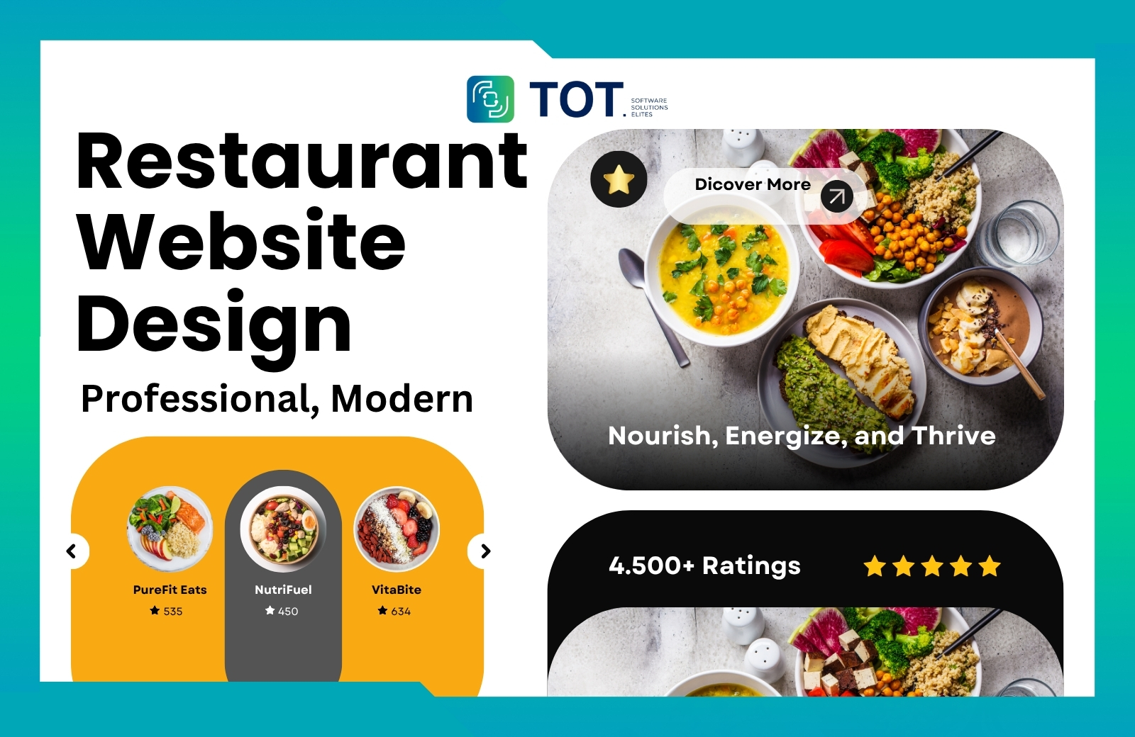 restaurant website design