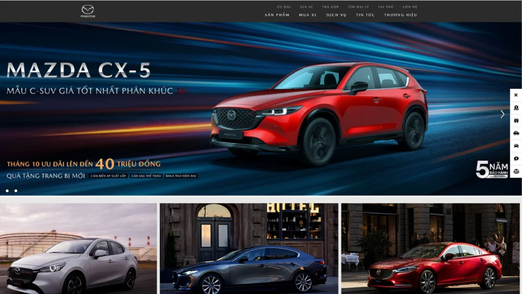 website mazda